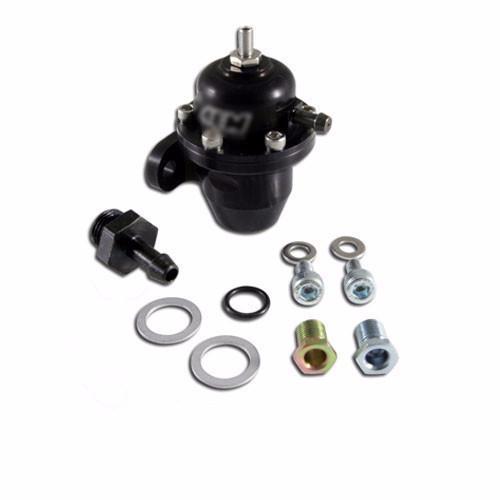 AEM Electronics, AEM High Volume Adjustable Fuel Pressure Regulator | 2000-2009 Honda S2000 (25-301BK)