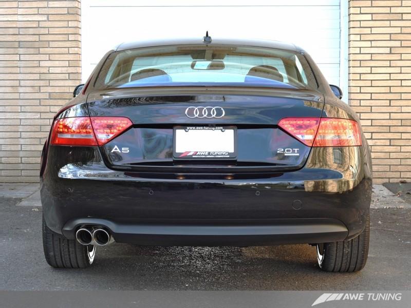 AWE Tuning, AWE Touring Cat-Back Exhaust | 2008-2016 Audi A5 B8 - B8.5 2.0L Turbo (3015-23012)