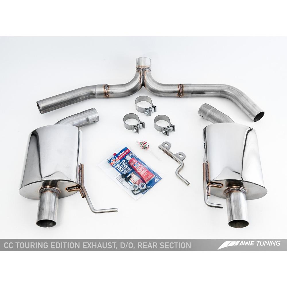 AWE Tuning, AWE Touring Cat-Back Exhaust | 2008-2017 Volkswagen CC (3015-22014)