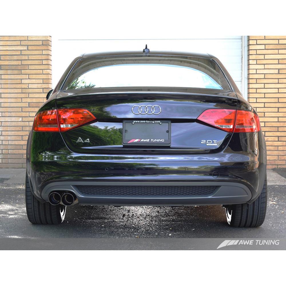 AWE Tuning, AWE Touring Cat-Back Exhaust | 2009-2016 Audi A4 and 2009-2012 Audi A4 Avant (3015-33022)