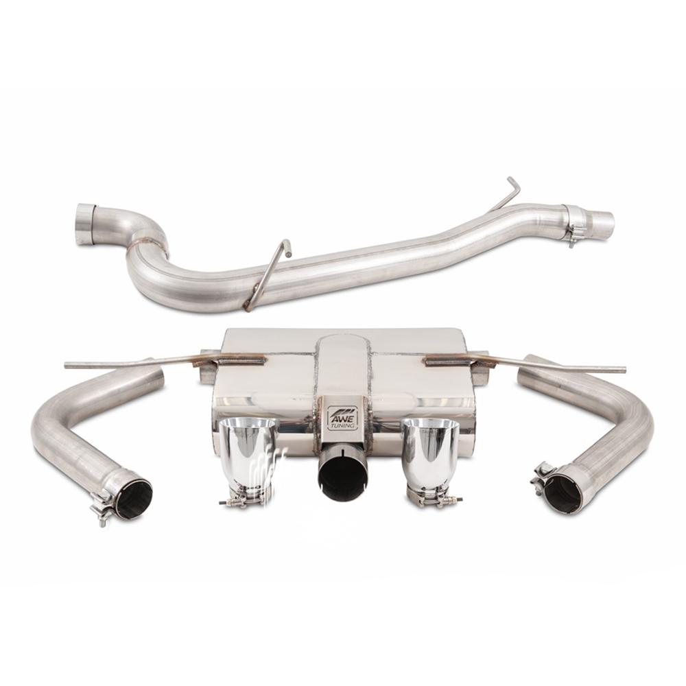 AWE Tuning, AWE Touring Cat-Back Exhaust | 2013-2021 Audi A3 8V MQB 2.0L Turbo (3015-32056)