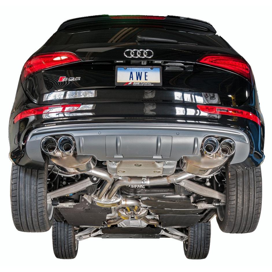 AWE Tuning, AWE Touring Cat-Back Exhaust | 2014-2017 Audi SQ5 (3015-42052)