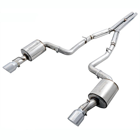 AWE Tuning, AWE Touring Cat-Back Exhaust | 2015-2022 Dodge Charger 6.4L/6.2L (3020-33070)