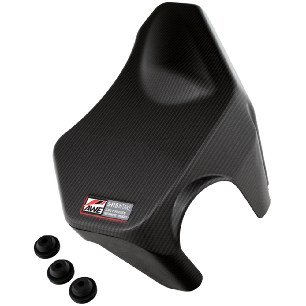 AWE Tuning, AWE Tuning Carbon Fiber Intake System | 2020-2021 Toyota Supra 3.0 (2660-15018/9)