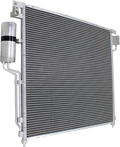 BRAND, CATEGORY, CONDENSERS, EVAN FISCHER, Evan Fischer A/C Condenser Compatible with 2005-2012 Nissan Pathfinder, Fits 2005-2019 Frontier, Fits 2005-2015 Xterra, Aluminum Core With Receiver Drier NI3030159 NI3030165